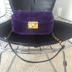 FENDI fur shearling baguette